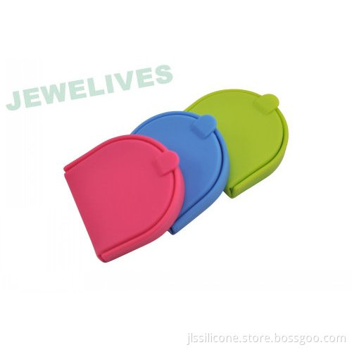 Silicone Cosmetic Pouch In Folding Style 